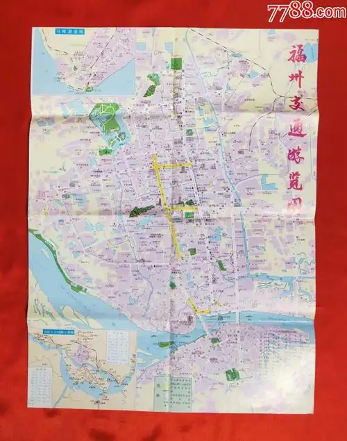 福州交通游览图