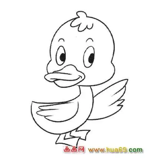 画鸭子怎么画画鸭子怎么画简单一点