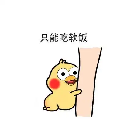 只能吃软饭 - 斗图表情包 - 斗图达人