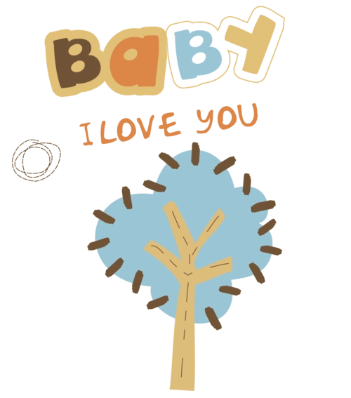 宝贝英文字体设计图片