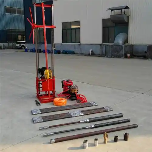 热销小型地质勘测岩土勘察钻机jz2b小型岩石取样钻机