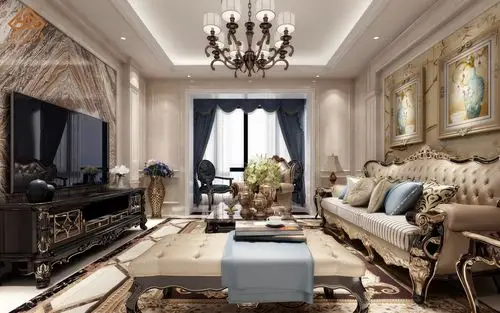 尉氏uk中心欧式风格装修效果图实景图