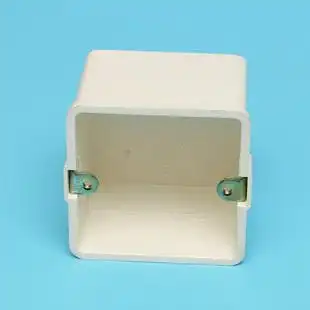 暗盒86型6公分开关盒 中财阻燃性pvc线盒 接线盒 电工管件配件