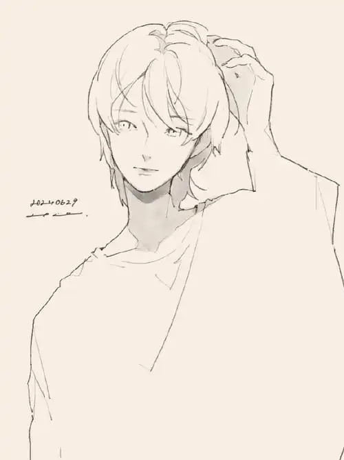 动漫速写  湊しおり