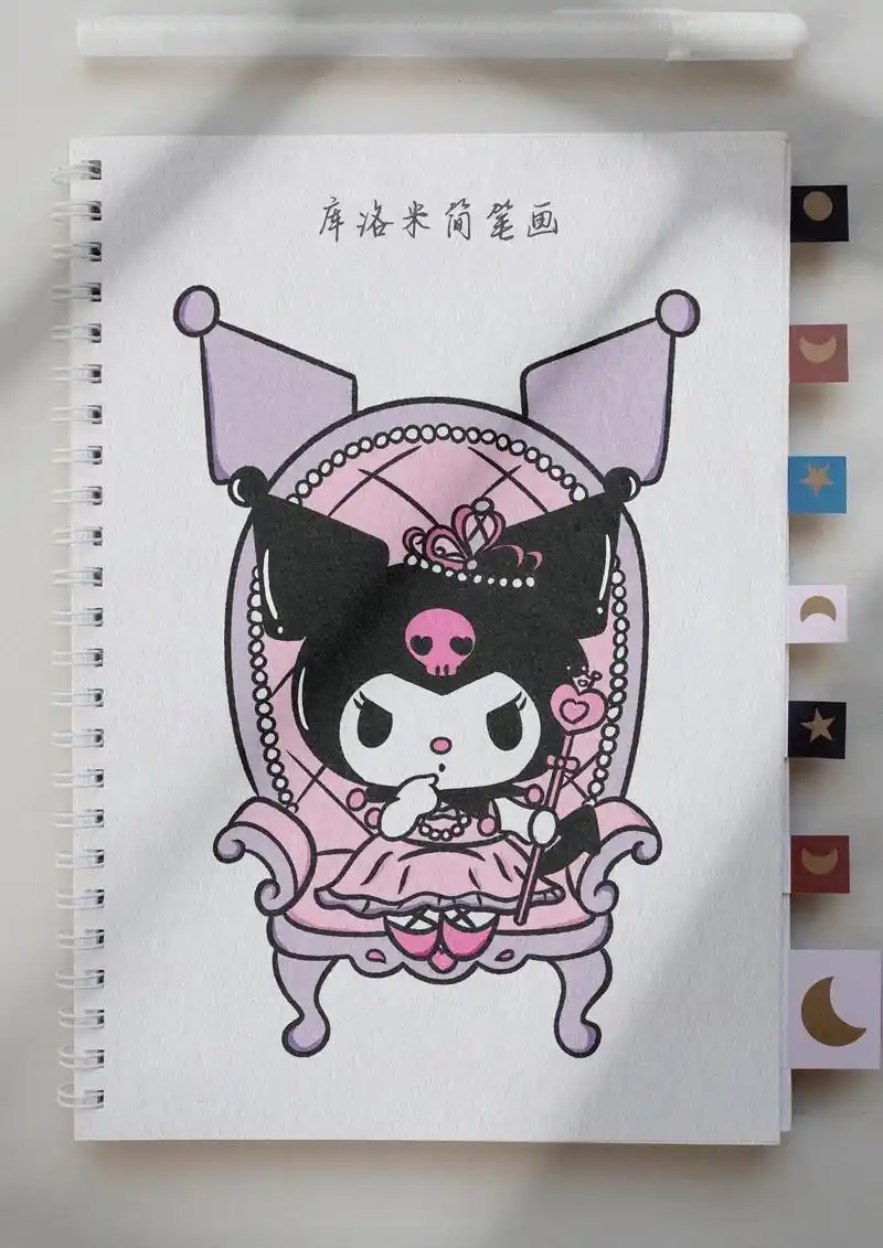 美美的库洛米又来啦#库洛米 #三丽鸥 #简笔画 - 抖音