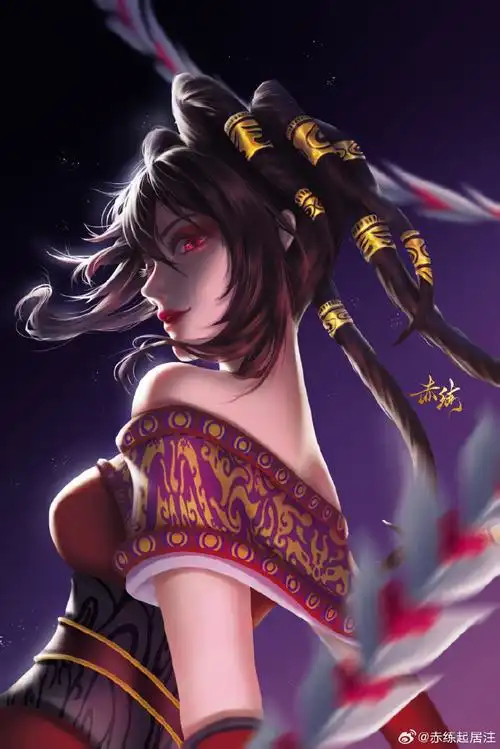 赤练214与卿初见##赤练##秦时明月赤练##天行九歌红莲