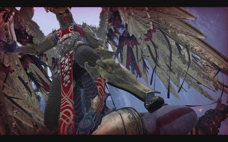 【战神4】60帧困难难度女武神女王_哔哩哔哩 (゜-゜)つロ 干杯~-bili