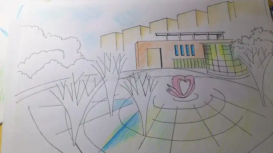 园林景观手绘图 怎样表现透视?