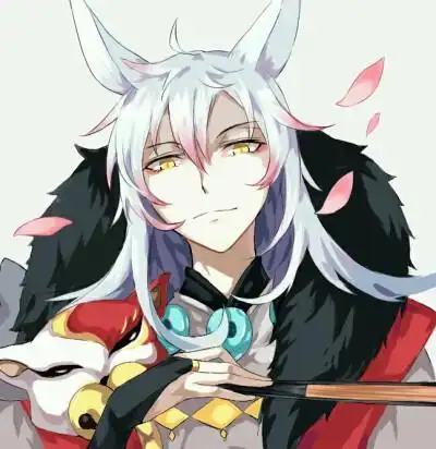动漫男狐妖头像