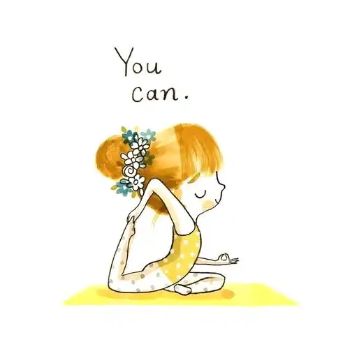 通过瑜伽漫画感悟生活哲学:简单与平衡的艺术