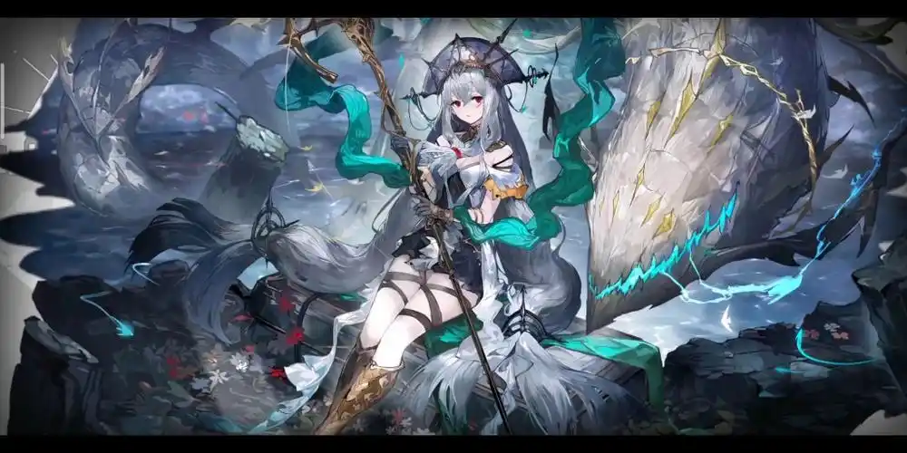 【明日方舟】浊心斯卡蒂动态皮肤立绘全展示