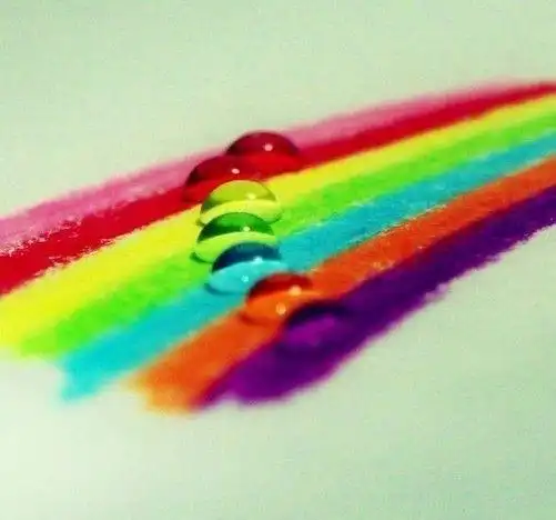 唯美的7色彩虹图片:色彩斑斓的生活