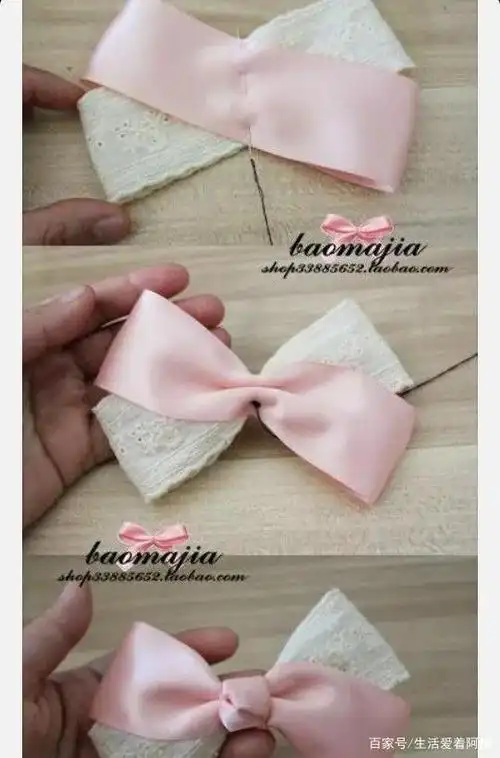 蝴蝶结发饰,花头箍还在花钱买?教你diy手工制作,附教程