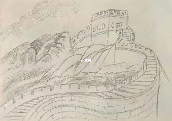 笔记灵感  #速写  #长城