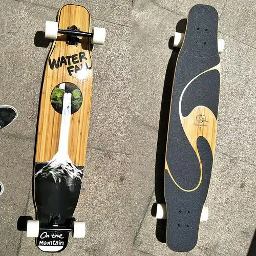 特价魔术师长板 燃烧冰_战翼瀑布长板女dancing樱花刷街代步燃烧冰