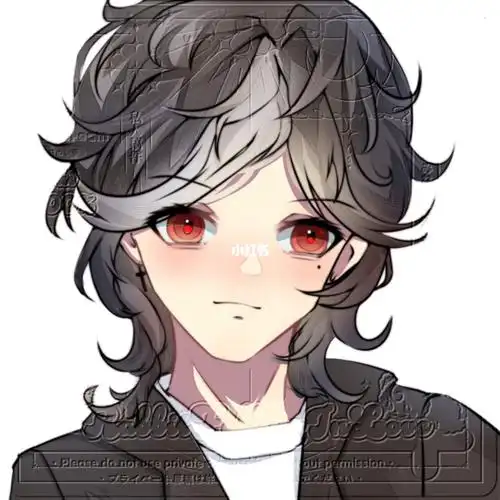 狼尾起型到上色全过程