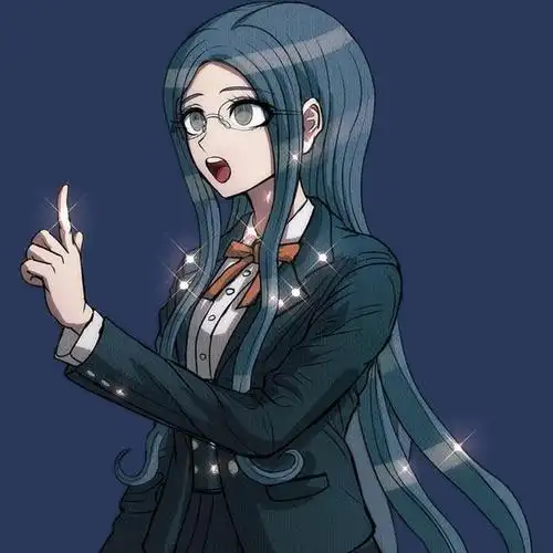 《弹丸论破》白银纺(白银紬),超高校级的角色扮演家,动漫头像