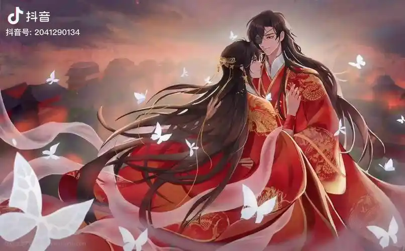 画师cc发芽了吗花怜谢怜花城太子悦神天官赐福花怜大婚让你们感受一下