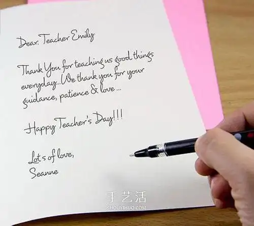 感恩节写给老师的英文贺卡 写给老师的贺卡