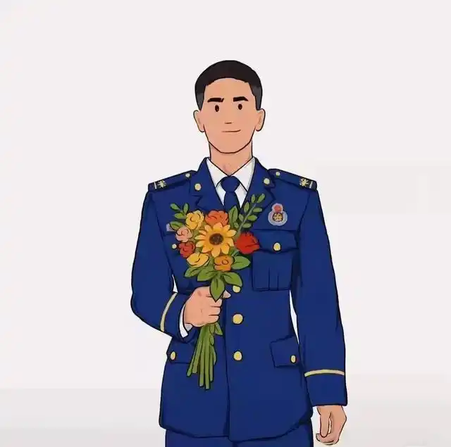 全国消防日向消防员致敬头像