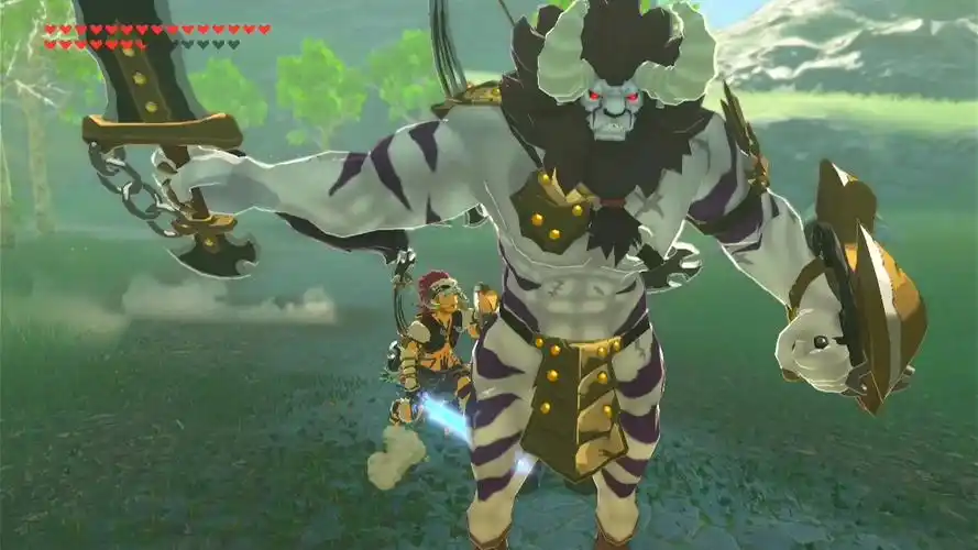 塞尔达传说我终于能无伤打人马了