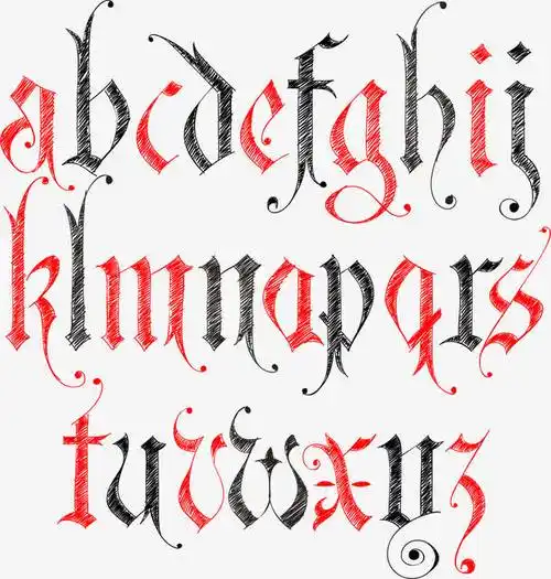 哥特式英文字母