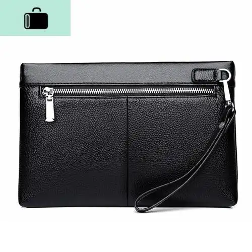 2020新款男士手拿包软皮商务手包男式夹包信封包手抓包男士手拎包new