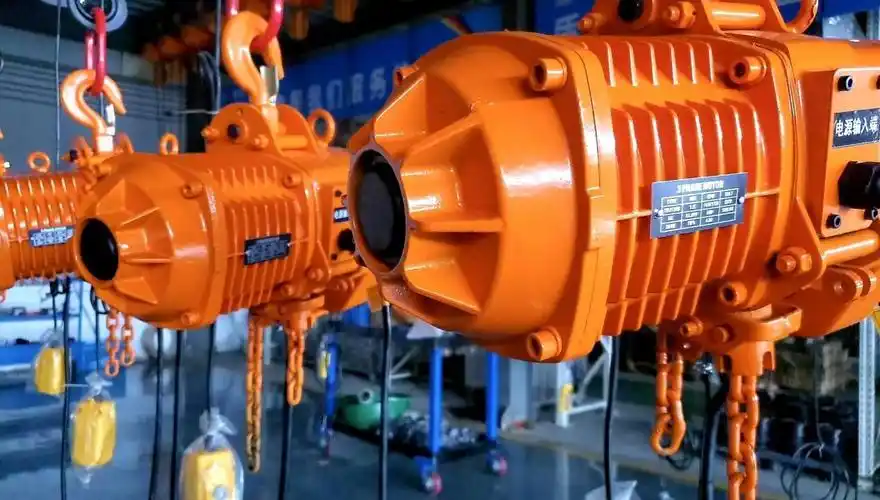 雄狮鬼头环链电动葫芦的优点和安全保障