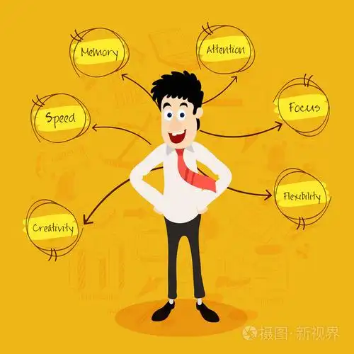 有不同想法的年轻商人