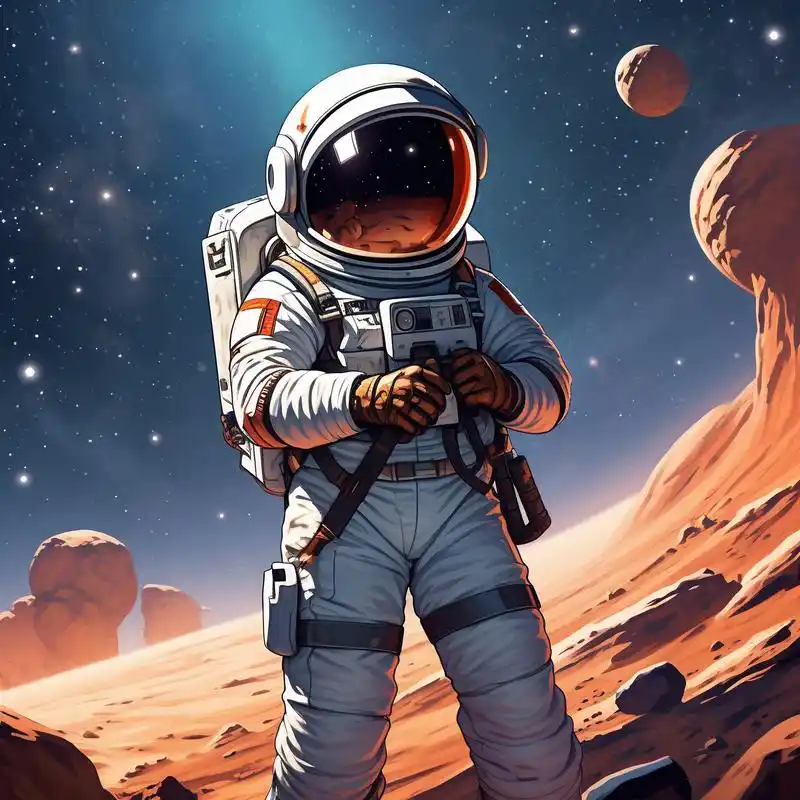 卡通风格太空人头像99690404 分享一组卡通风格的太空人头像