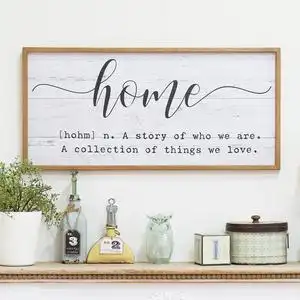 简约英文字牌挂画木质英文字母装饰画励志英文短语墙面挂画