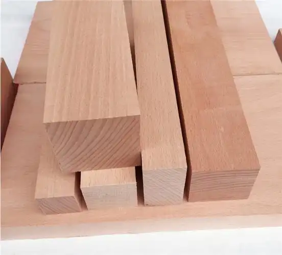 红榉木原木方料木板材diy木料实木硬木料刨光木方条模型木头条 长30cm