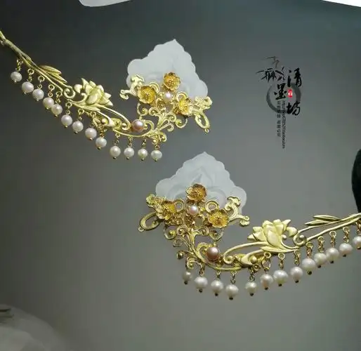 唐式如意复原原款簪唐制发发饰汉服头饰诃子cosplay配件