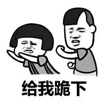 给我跪下表情包