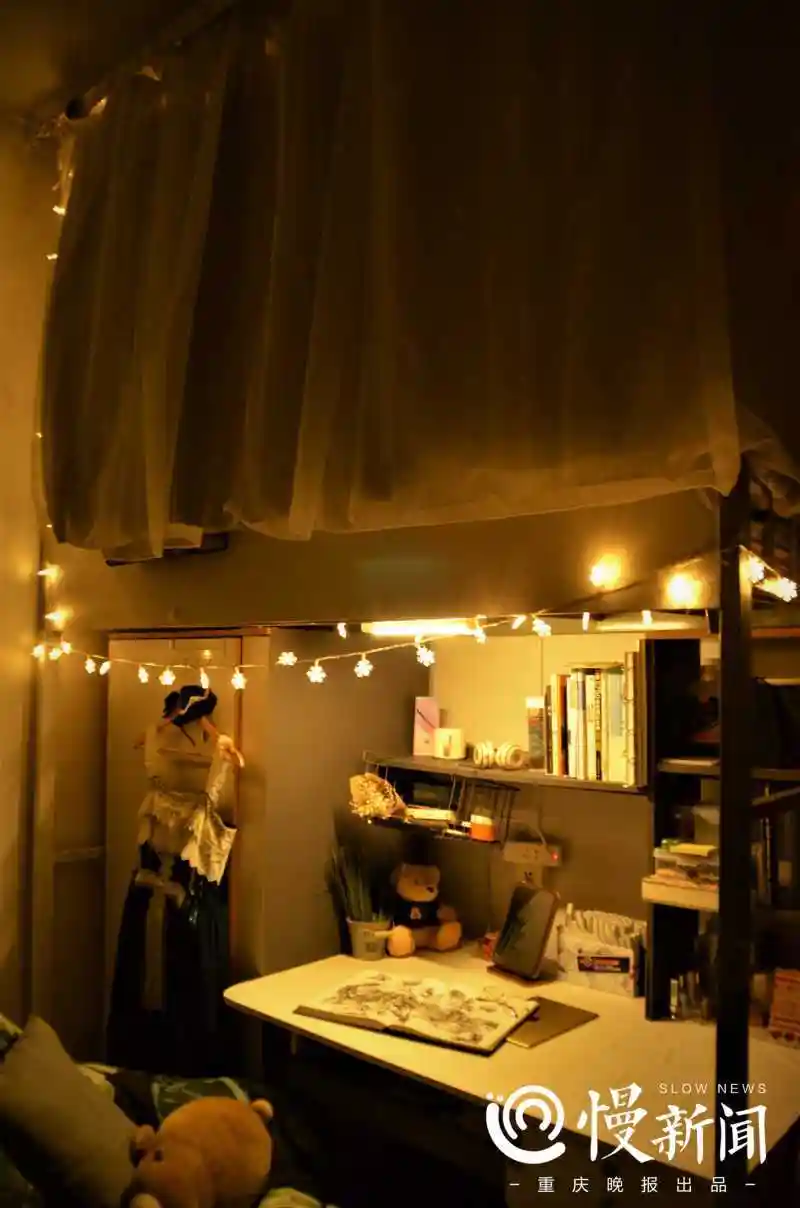 慢新闻·看见 | 大学生装扮宿舍取名"东海龙宫" ,看看他们的寝室美到