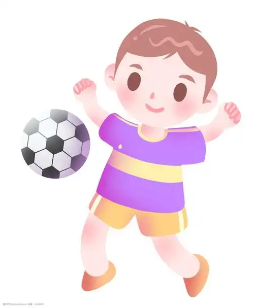 足球运动 可爱的小男孩 体育场 锻炼身体 健身的男孩 体育运动 足球