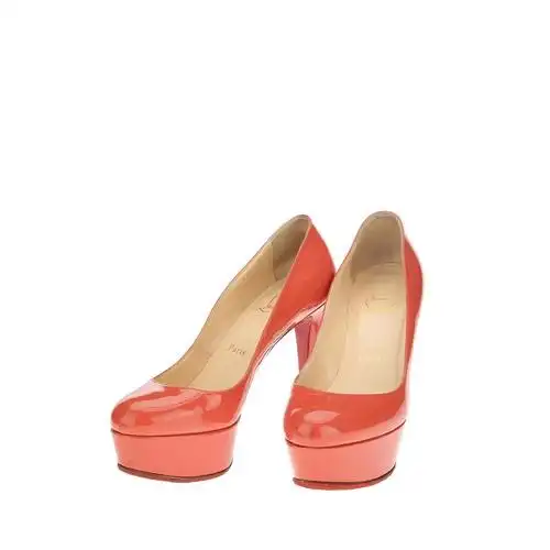 克里斯提·鲁布托橘色女士高跟鞋