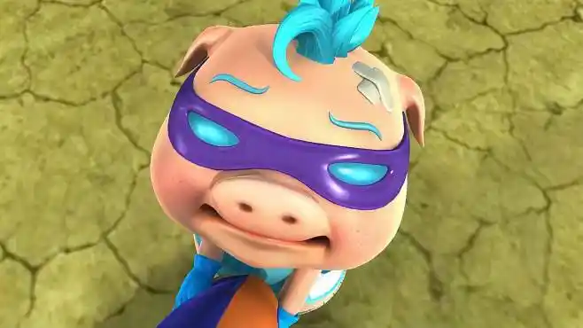 猪猪侠:波比这是什么新技能,拉了一院子金蛋,这下发财了-母婴亲子视频