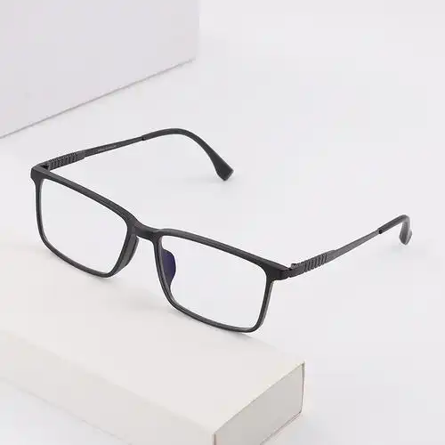 镜架复古黑框眼镜男方方框镜框可配镜片视镜眼镜架