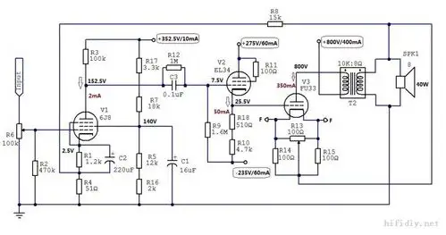 有请各位老烧及版主帮我瞅瞅fu33的电路图,多谢了!