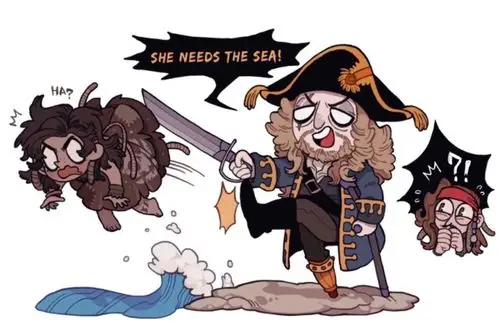 英才幼儿园2019春美术大班第十五次课～加勒比海盗