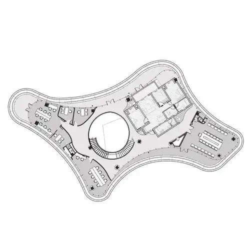 海力设计丨贝蒙滨江春城流动的曲线