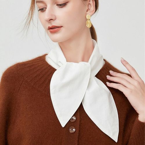 2022新款棉大兔耳朵内搭假领子女韩系装饰领多功能系法配饰秋冬