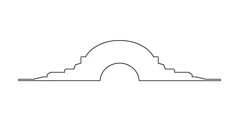 桥简笔画步骤 桥简笔画教程_老教授逛逛网