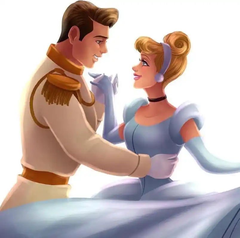 原创迪士尼公主与王子的甜蜜对视哪位王子颜值第一众人选野兽王子