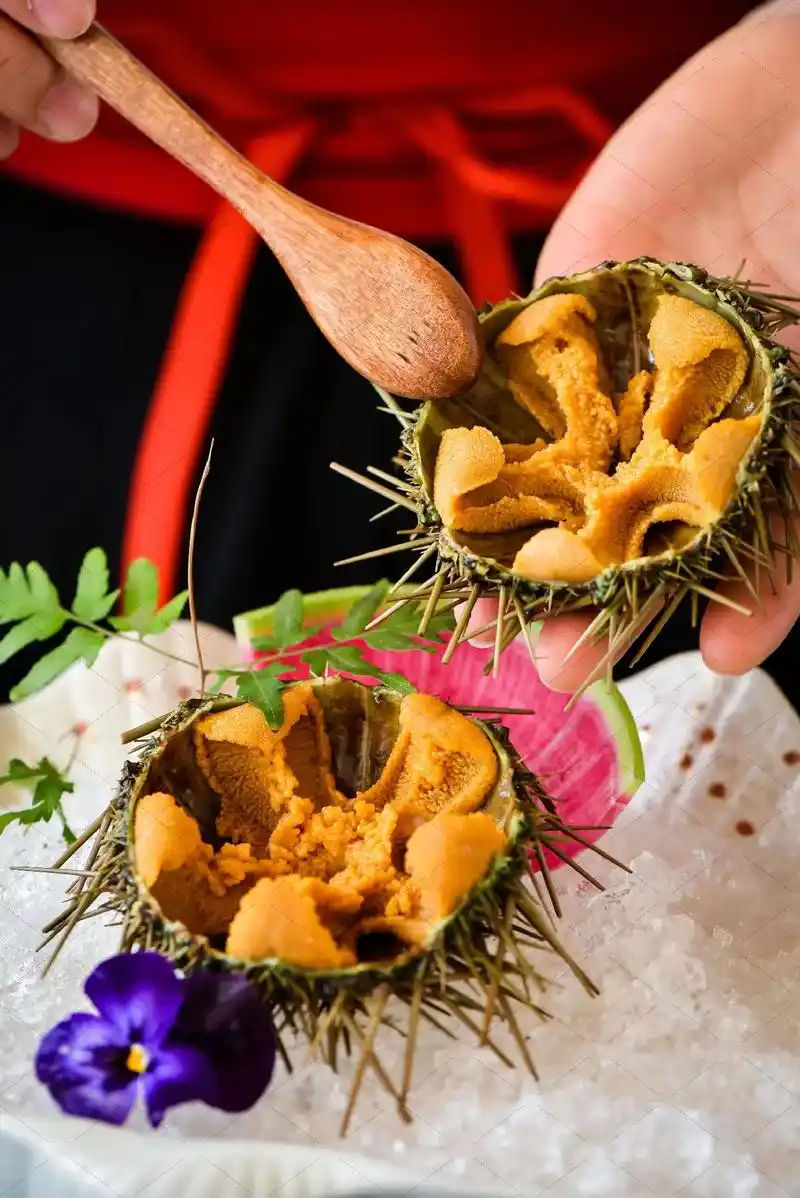 日本料理海胆系列#菜谱设计 #日本料理 #美食摄影 #美食拍 - 抖音