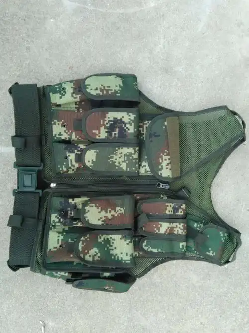 武警战术背心|07数码迷彩武警作战背心