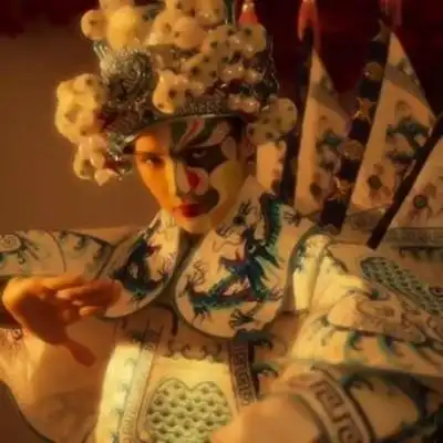 唯美文艺戏子头像男