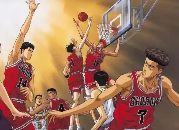 灌篮高手湘北五虎高清壁纸横照,影版灌篮高手定档