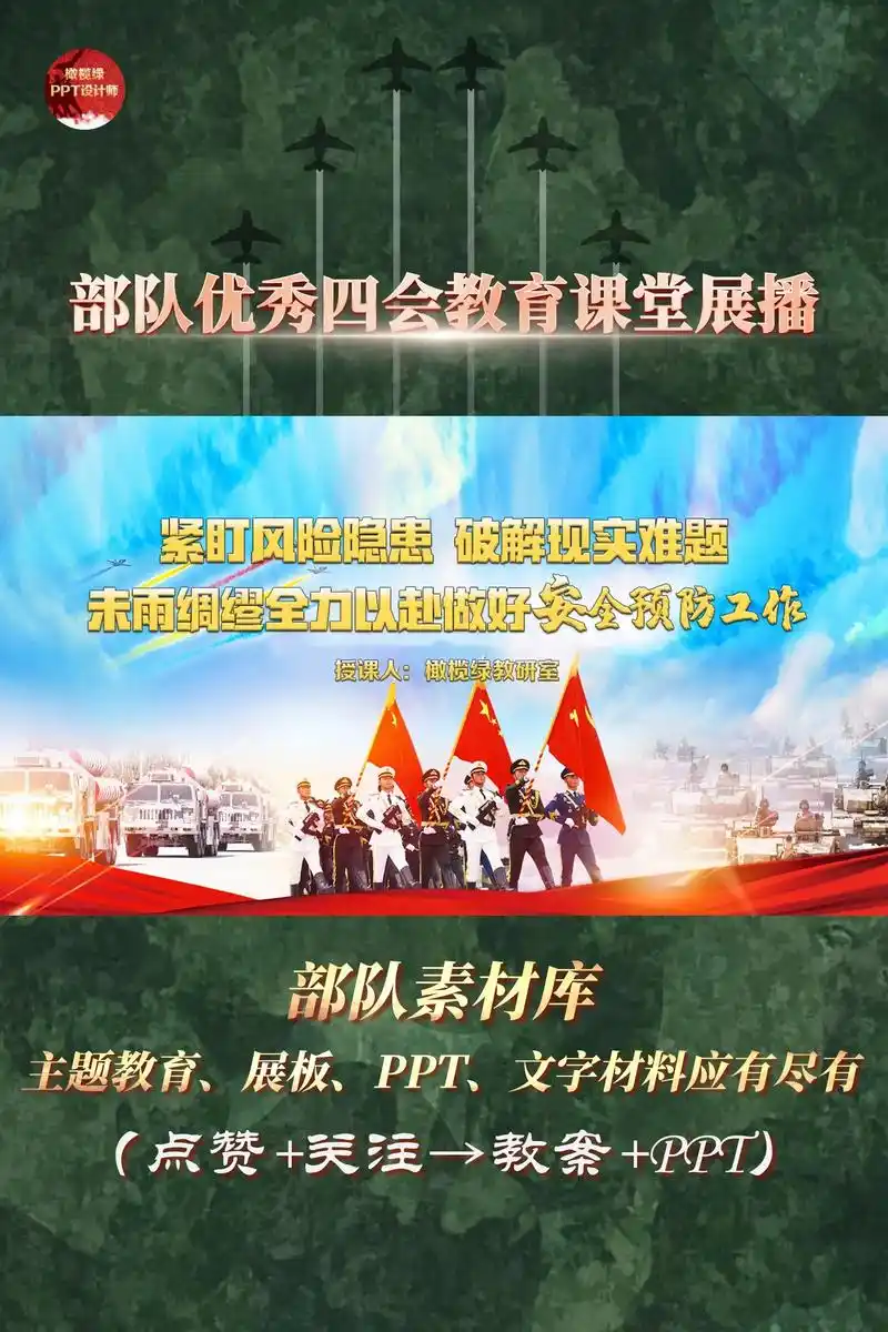 部队安全工作教案 ppt.部队安全预防工作,不是中心牵扯中心 - 抖音